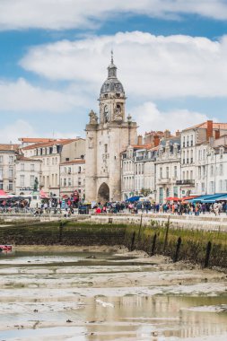 Fransa 'nın Charente-Maritime şehrindeki La Rochelle limanı.