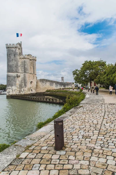 Torre Saint Nicolas Rochelle Região Marítima Charente França — Fotografia de Stock