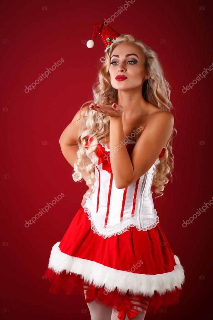 Sexy santa helper Stock Photo by ©oranxl 109086586