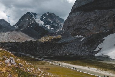 Vanoise Ulusal Parkı, Fransa 'da İnek Gölü, Vaches Gölü.