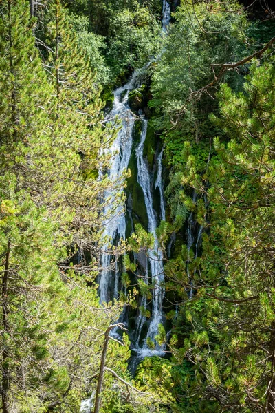 Vízesés Vanoise Nemzeti Park Savoie Francia Alpok — Stock Fotó