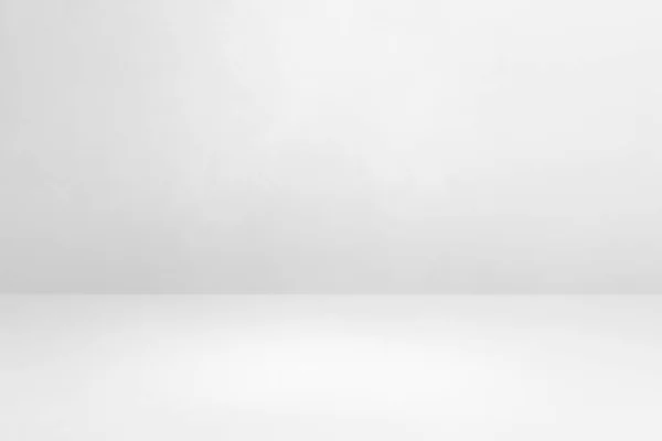 White Concrete Interior Background Empty Template Scene — Stock Photo, Image