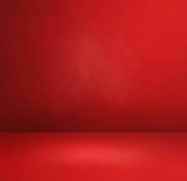 Röd Betong Interiör Bakgrund Tomma Mallar Scen — Stockfoto