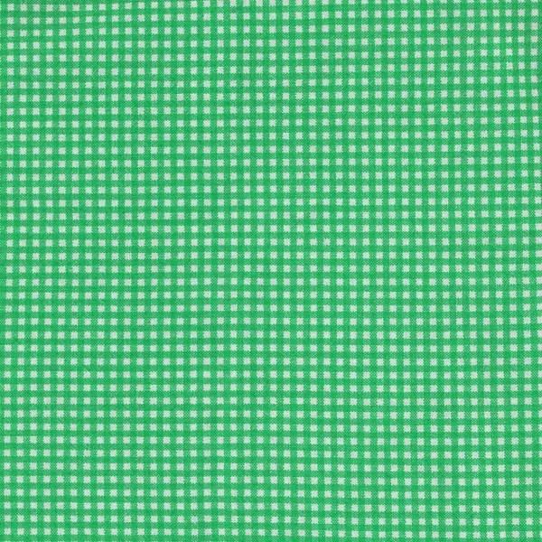 Green Checkered Tablecloth Background Texture Gingham Fabric Wallpaper — Stock Photo, Image