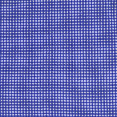 Mavi kareli masa örtüsü arkaplan dokusu. Gingham kumaş duvar kağıdı
