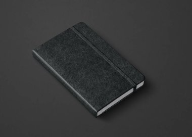 arkaplanda siyah kapalı dizüstü bilgisayar modeli izole edildi