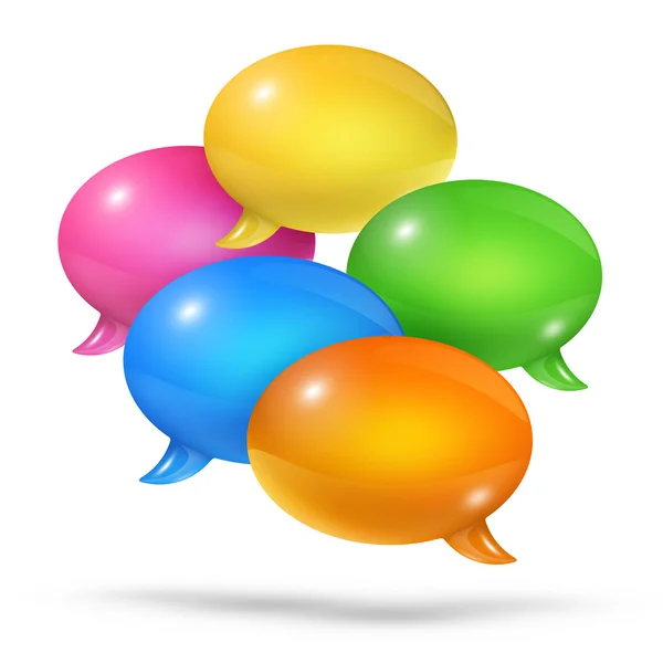 Group of speech bubbles — Stock Photo, Image