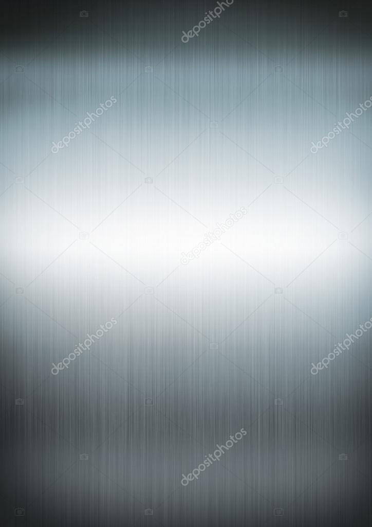 Silver brushed metal background texture