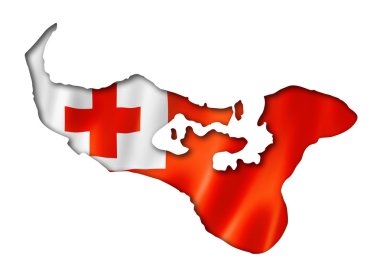 Tonga bayrak harita