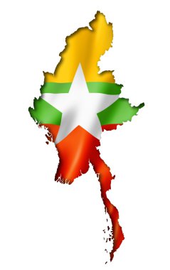 Burma Myanmar bayrağı göster