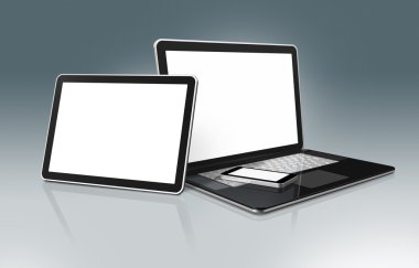 High Tech Laptop, cep telefonu ve dijital tablet