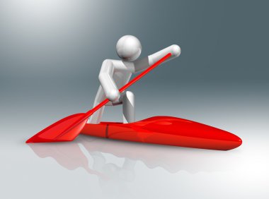 Kano Sprint 3d sembolü, olimpik spor