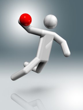 Hentbol 3d sembolü, olimpik spor