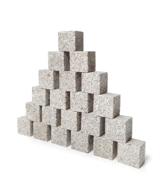 Granite Pyramid — Stock Photo, Image