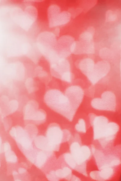 Background with blurry and grainy hearts. — Stock Photo, Image