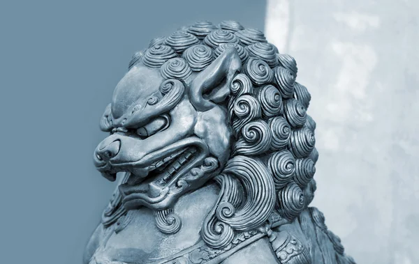 Budist heykel. Taş Heykel. — Stok fotoğraf