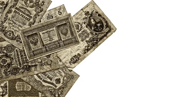 Old paper money — Stock Photo, Image