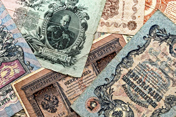 Oude papieren geld — Stockfoto