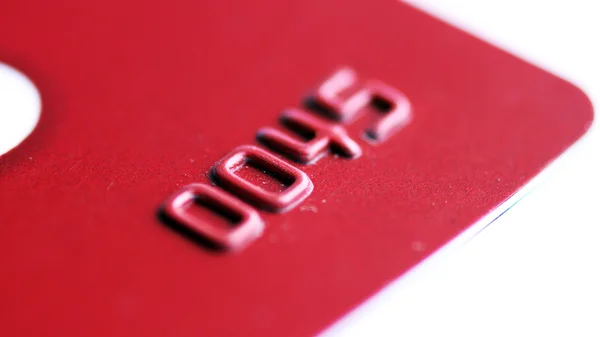 Credit card close-up — Stock Photo, Image