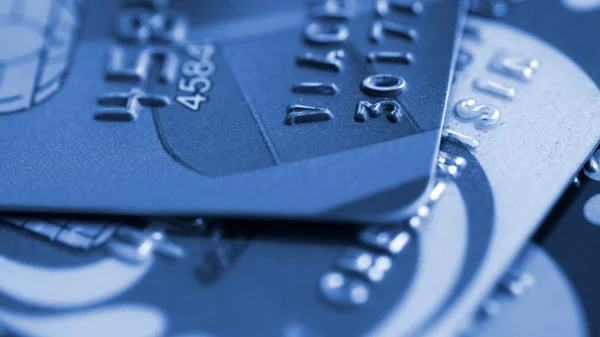 Credit card close-up — Stock Photo, Image