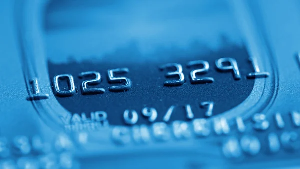 Primer plano de la tarjeta de crédito —  Fotos de Stock