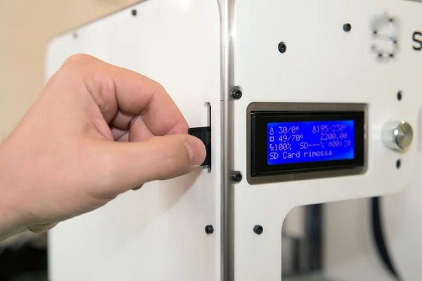 3D принтер - FDM печать — стоковое фото