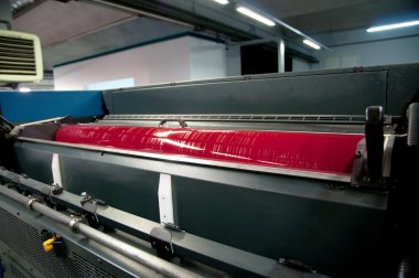 Baskı tesisi - ofset basın makine