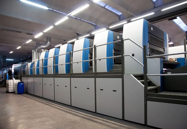 Baskı tesisi - ofset basın makine