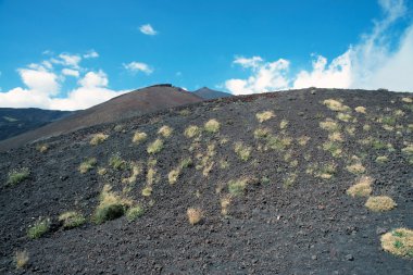 Etkin değişken bir Stratovolkan Etna, İtalya