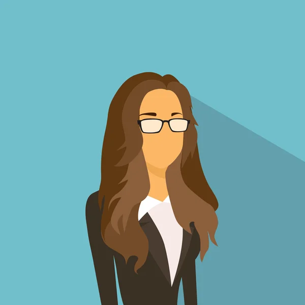 Organizační ikona profil avatara módní styl samice — Stockový vektor