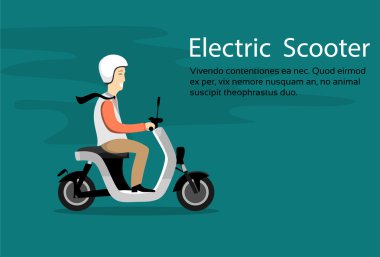 Man Ride Moped Elektrikli Scooter Motosiklet