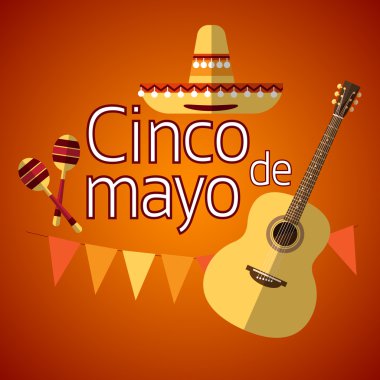Meksika ulusal tatil Cinco De Mayo