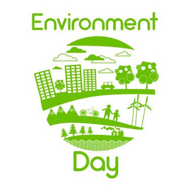 World environment day Illustration clipart