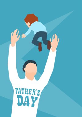 Adam atmak oğlumu hava baba gün tatil