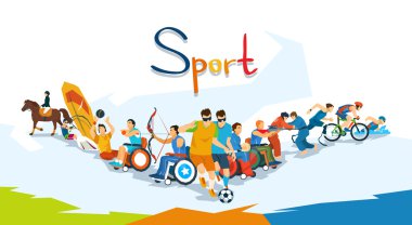 Yarışma Banner Engelli sporcular spor