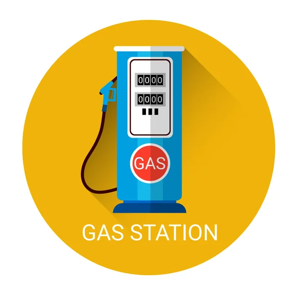 Ícone do posto de gasolina —  Vetores de Stock