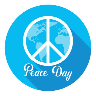 Dünya Barış günü işareti