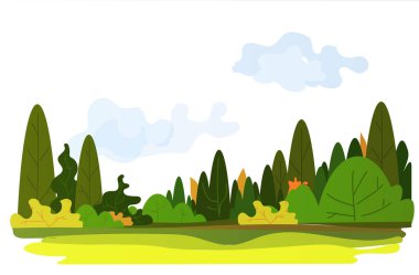 güzel doğa manzarası arka plan yatay