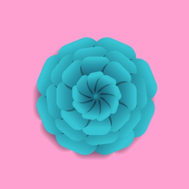 Kadınlar Günü 8 Mart bayram afişi ya da süslü kağıt çiçeklerle dolu tebrik kartı