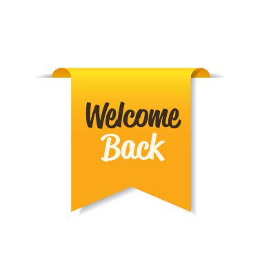 Tekrar hoş geldiniz. Coronavirus karantinası reklam kampanyası konseptiyle ilgili.