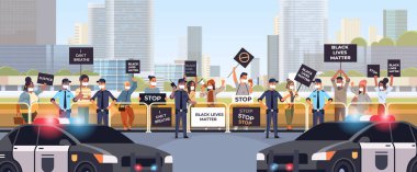Siyahi yaşamlı protestocular, polis teşkilatındaki ırkçı ayrımcılığa karşı kampanya başlattılar