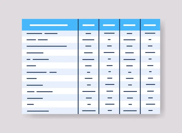 Planowanie harmonogram online organizator kalendarz z zadaniami organizacja tablicy informacyjnej zarządzanie czasem — Wektor stockowy