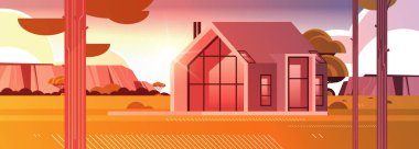 panoramik pencereli modern sandviç panelleri çevre dostu ev inşa modüler konutları