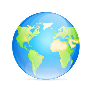 Küre simgesi Dünya Haritası