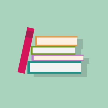 kitap yığını simgesi