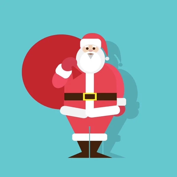 Santa Claus Cartoon — Stock Vector