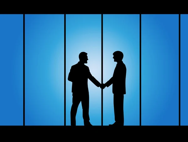 Business people handshake