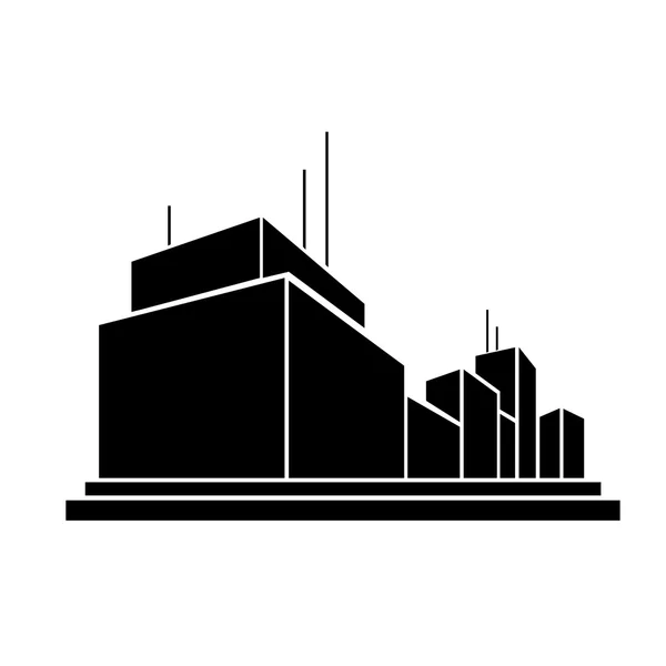 Bürogebäude — Stockvektor