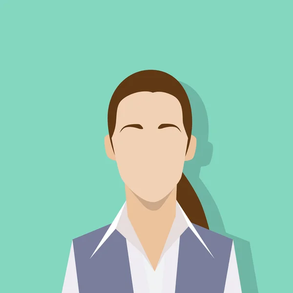 Businesswoman profile icon — Stock Vector