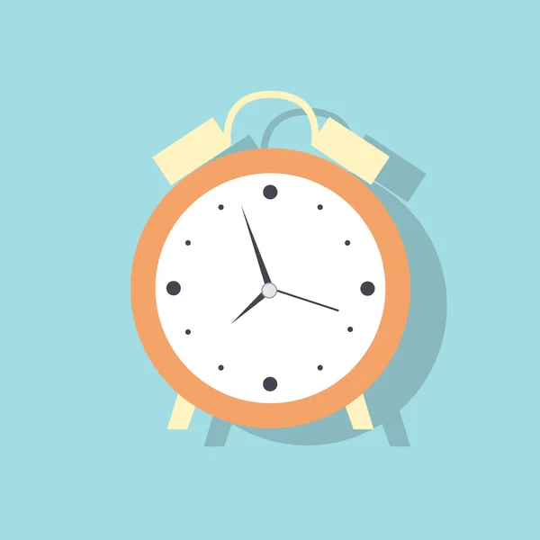 Icono del reloj despertador — Vector de stock